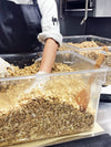 Eleven Madison Home granola being made, maker photo
