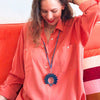 Margarita Pendant Reading Glasses, Blue