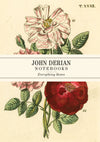 John Derian Everything Roses Notebook Set