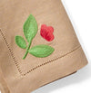 Blossom Sand Linen Napkin, Set of 4