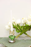 Tricolored Crystal Tea Light Holder