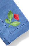 Blossom Ocean Linen Napkin, Set of 4