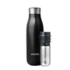 Thermal Tea Flask with Infuser, Black Ice