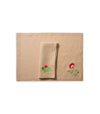 Blossom Sand Linen Napkin, Set of 4