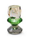 Tricolored Crystal Tea Light Holder