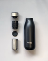 Thermal Tea Flask with Infuser, Black Ice