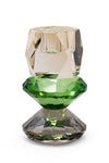Tricolored Crystal Tea Light Holder