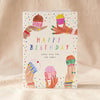 Confetti Cupcakes Birthday Card by Mr. Boddington's Studio, MA VIE studio, hero