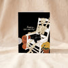 Cat with Skeleton Halloween Greeting Card by La Familia Green, MA VIE studio, hero