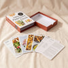 The New York Times Cooking Appetizer Deck, box open with the recipe cards - MA VIE