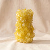 Crystal Vase Small Citrine by Isaac Monte