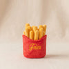 French fries plush dog toy, mini, by Play Pet Brands, MA VIE studio