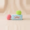 Macaron box plush dog toy set, mini, by Play Pet Brands, MA VIE studio