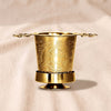 01living Chai Infuser, stainless steel basket infuser with lid and round stand