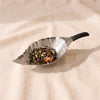 01living Leaf Shaped Tea Strainer, stainless steel leaf strainer with veined bowl and cup rest