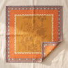 Manor Lane jacquard napkin by Le Jacquard Français laid open on the MA VIE cotton backdrop