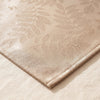Vegetal Mood placemat corner in close detail, the acacia damask reading through the wipeable coated surface