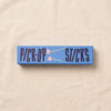 Wooden pick up sticks Junior by Printworks, closed blue box on the MA VIE cotton backdrop