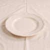 Chalk White Dinner Plate by Novastyl, MA VIE studio, angle view