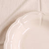 Chalk White Low Bowl by Novastyl, MA VIE studio, rim detail