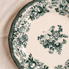 Artichoke Green Dessert Plate by Novastyl, MA VIE studio, rim detail