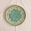 Green Faience Dessert Plate by Novastyl, MA VIE studio, hero