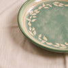 Green Faience Sauce Dish by Novastyl, MA VIE studio, rim detail