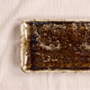 Molten Brown Plate by Novastyl, MA VIE studio, rim detail