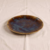 Molten Brown Platter, Round by Novastyl, MA VIE studio, angle view