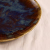 Molten Brown Platter, Round by Novastyl, MA VIE studio, glaze detail
