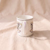 Forget Me Not Mug by Twig NY, MA VIE studio, handle-side view