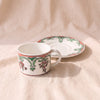 Marie Cup and Saucer by Twig NY, MA VIE studio, cup beside saucer