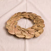 Bay Leaf Wreath Trivet by Michael Michaud, MA VIE studio, low angle view