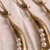 Peapod Cocktail Fork Set of 4 by Michael Michaud, MA VIE studio, cast detail