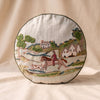 Countryside Scene Cotton-Linen Pillow, MA VIE