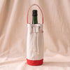 Single Bottle Champagne Bag, Red by ShoreBags, MA VIE studio, hero