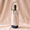 Single Bottle Champagne Bag, Navy by ShoreBags, MA VIE studio, hero