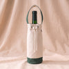 Single Bottle Champagne Bag, Hunter by ShoreBags, MA VIE studio, hero