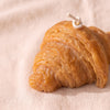 Flaky Croissant Candle by BabaBoogs, MA VIE studio, wick and pastry detail