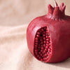 Pomegranate Beeswax Candle by BabaBoogs, MA VIE studio, seed detail