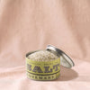 Rosemary Sea Salt by Beautiful Briny Sea, MA VIE studio, open tin