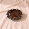 Reactive Glaze Scalloped Stoneware Plate, Small oval by Creative Co-op, MA VIE studio, hero