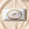 Casa Bosques and Gohar World preserved oranges 70% dark chocolate bar on MA VIE cotton