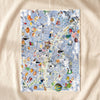 Paris Gourmet Puzzle assembled, by Water & Wines