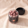 Lakrids Pink Pineapple, White Chocolate-Coated Licorice, tub open, MA VIE studio