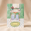 His and His Towels Card by Mr. Boddington's Studio on a natural cotton backdrop