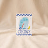 La Piscine Petite Card by Mr. Boddington's Studio on a natural cotton backdrop