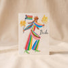 Rainbow Bright Pride Card by Mr. Boddington's Studio on a natural cotton backdrop