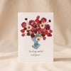 Tissues for You Card by Mr. Boddington's Studio on a natural cotton backdrop