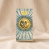 John Derian Heavenly Bodies Notepad on a natural cotton backdrop